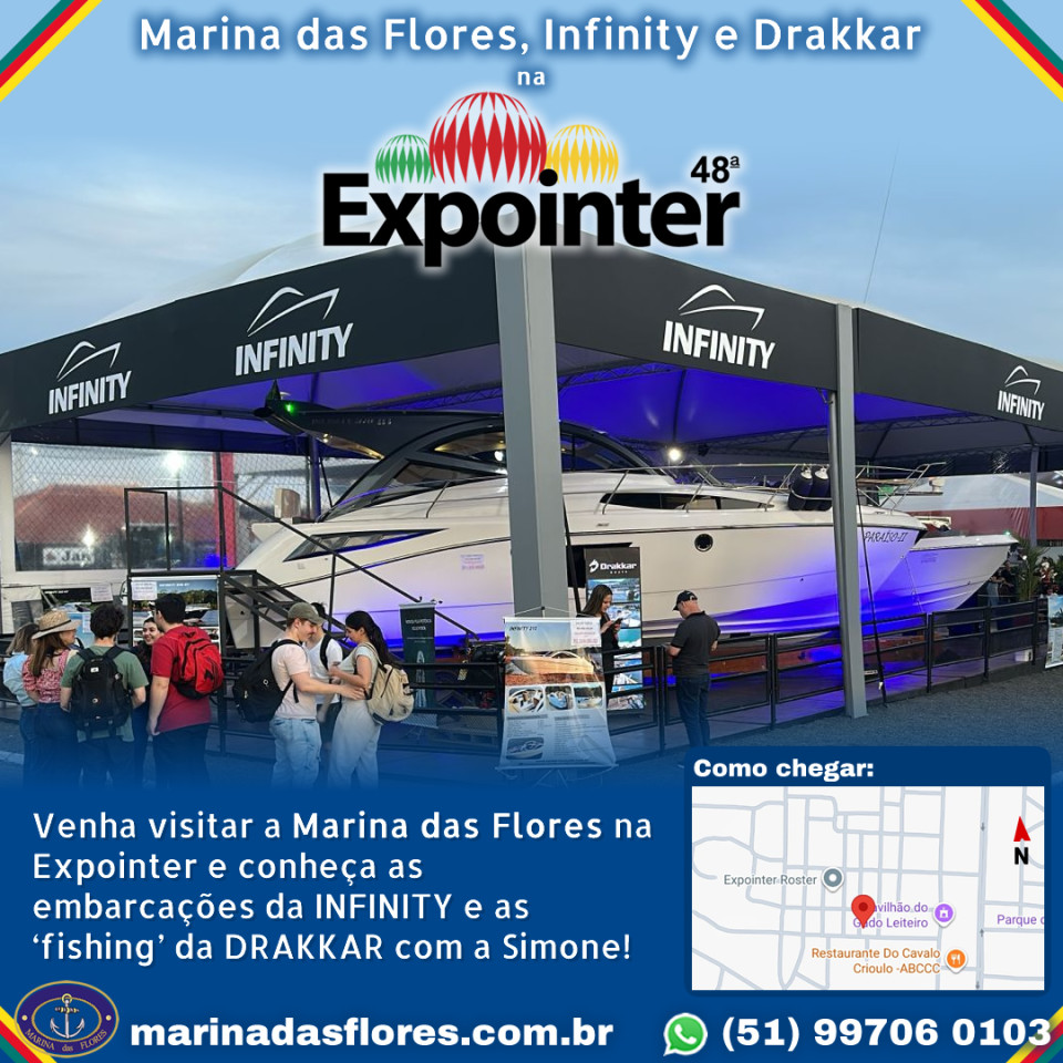 Marina das Flores, Infinity e Drakkar na Expointer